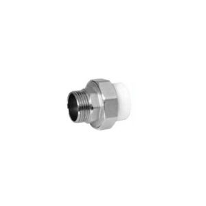 Racord olandez ppr alb 50×1 1/2 filet ext