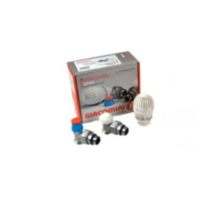 KIT ROBINET RADIATOR TUR-RETUR COLTAR SI CAP TERMOSTATIC GIACOMINI 1/2″