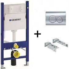 GEBERIT DUOFIX RAMA WC NOU 112CM REZ.DELTA 12CM PLACA DELTA20 CROM