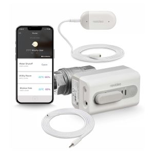 Vană de închidere anti-inundație L5 WiFi cu bilă 1 1/4″ ,servomotor si senzor de 1,5 metri (copie) (copie)