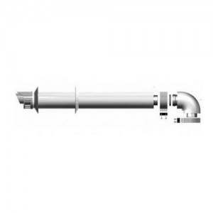 Kit evacuare gaze arse standard 80/125 pentru Immergas Pro