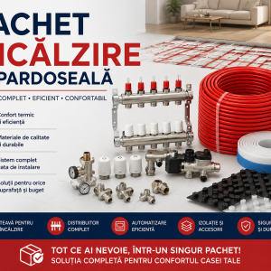 Pachete incalzire in pardoseala